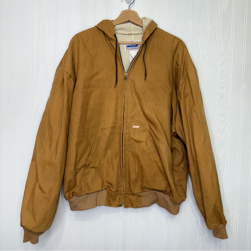Berco Work Apparel canvas coat size XL Tall